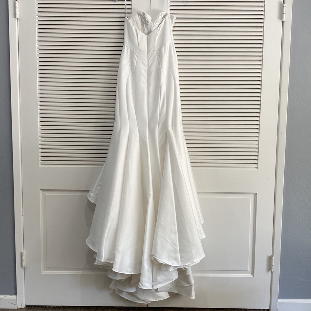 Alyce Paris White Evening Gown - Picture 4 of 5